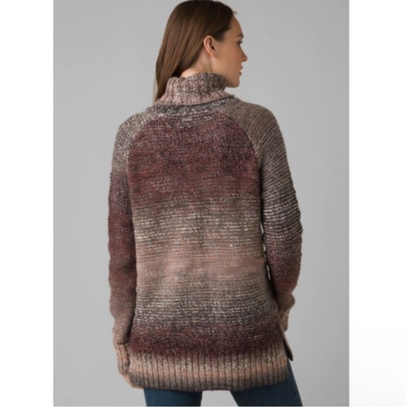 Prana | Autumn Rein Tunic Turtleneck Wool Blend Sweater- S - Picture 2 of 7